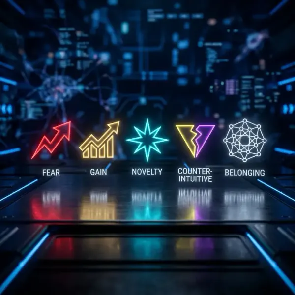 Cover image for "5 Emotion Triggers of Viral Titles: Engineer CTR With AI" — content marketing, viral content guide | Applied AI Hub