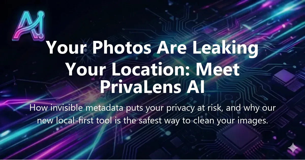 Illustration for "Your Photos Are Leaking Your Location: Meet PrivaLens AI" — a guide on privacy and tools | Applied AI Hub