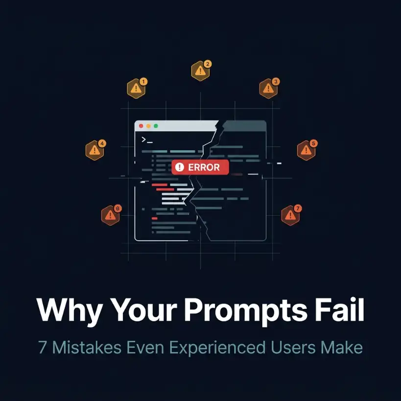 Cover image for "Why Your Prompts Fail (And How to Fix Them)"