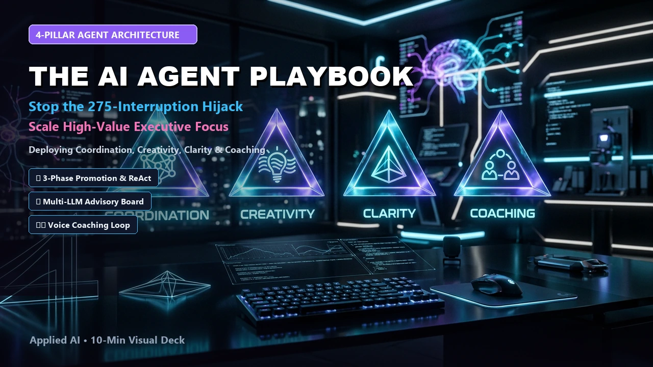 The AI Agent Playbook: 4 Frameworks to Reclaim Focus Thumbnail
